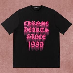 Chrome Hearts Women's Black Short Sleeve